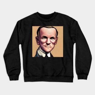 Calvin Coolidge | Comics Style Crewneck Sweatshirt